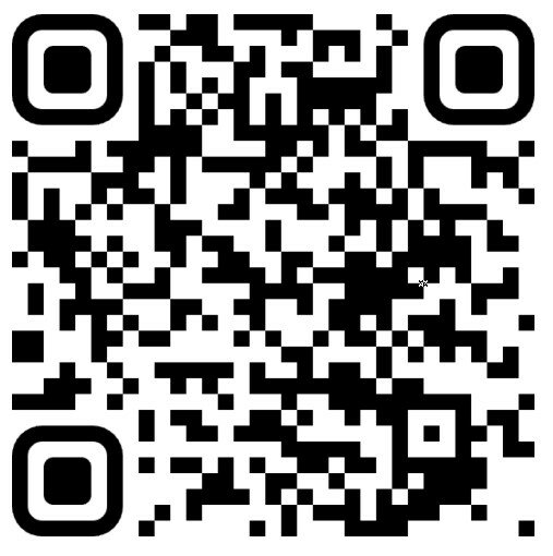 There are multiple ways to access the app, including this QR code.